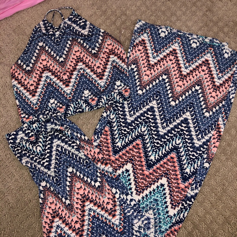 Fashion Nova 2pc Pant set Sz:M